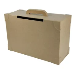 Urna Maleta de Papel Maché Décopatch