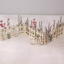 Valla de Madera para Decorar Rayher