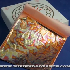 Variegatto azul 201 - Pan de oro oxidado en azul