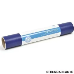 Vinilo adhesivo Glossy Premium Silhouette Azul Marino 12"