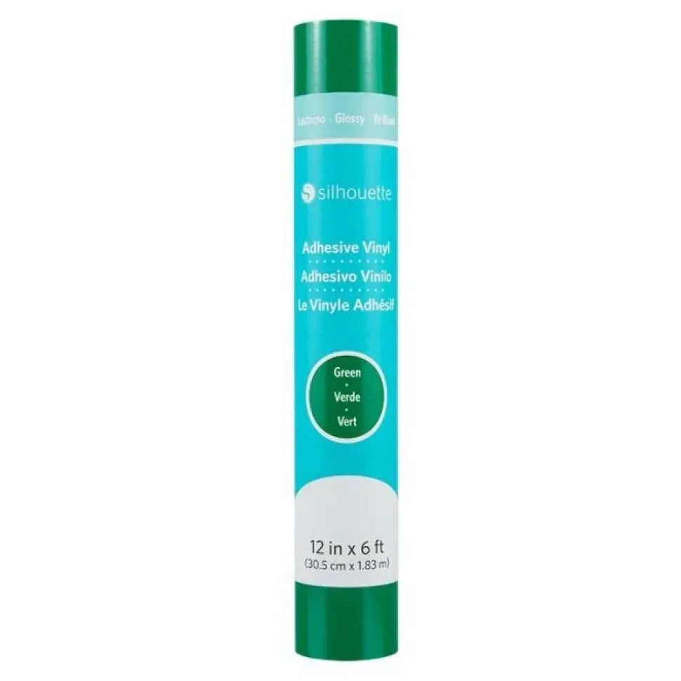 Vinilo adhesivo Glossy Verde Silhouette 12"x6'