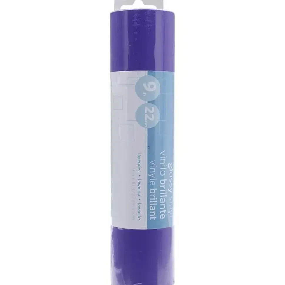 Vinilo Brillante Silhouette Lavanda 9"x10'