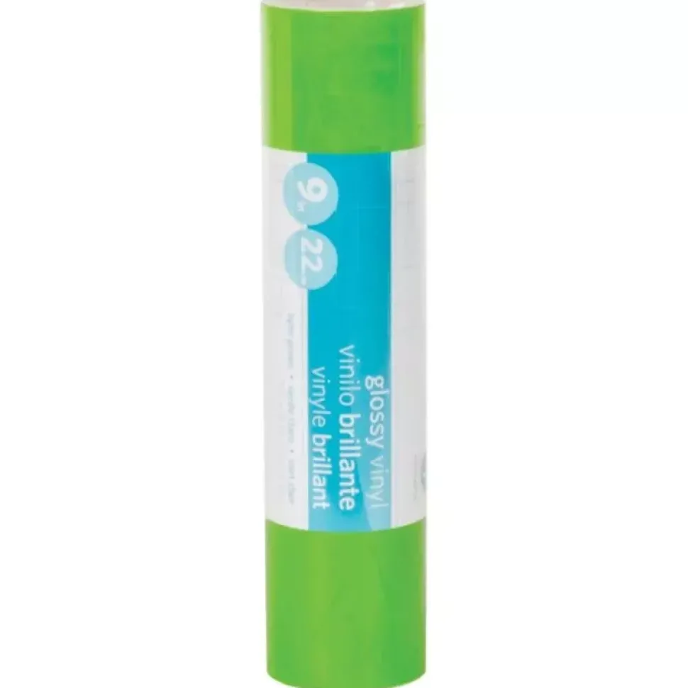 Vinilo Brillante Silhouette Verde Claro 9"x10'