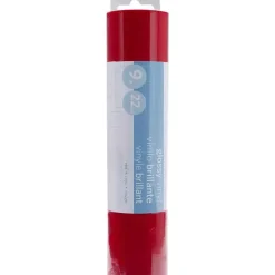 Vinilo Brillante Silhouette Rojo 9"x10'