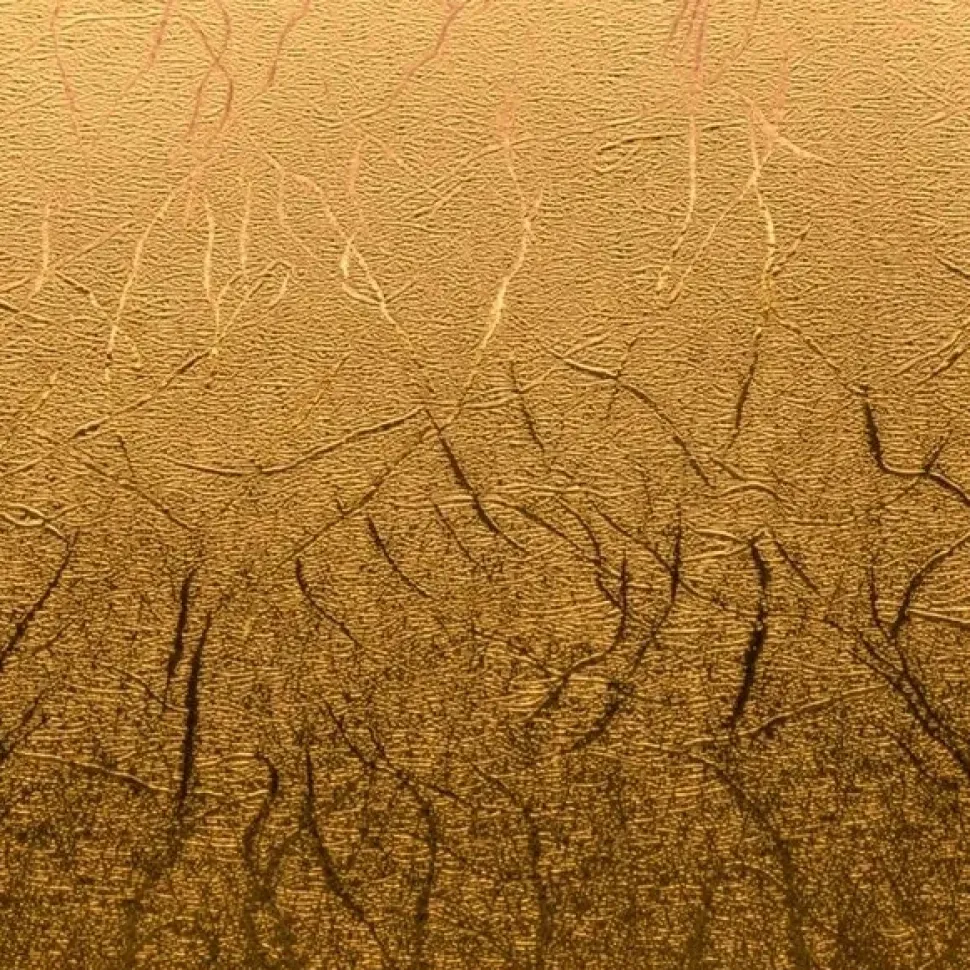 Vinilo Permanente Textura Metalizada Dorado Cricut 30x120cm