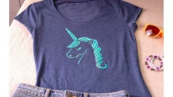 Vinilo Smart Iron On Termotransferible Holográfico Violeta Cricut Maker 3/Explore 3 33x270cm