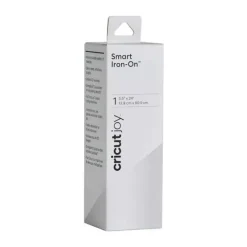 Vinilo Smart Iron On Termotransferible Blanco Cricut Joy 13x60cm