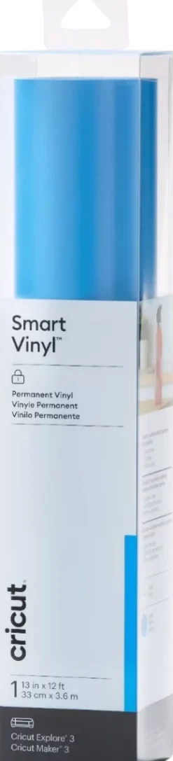Vinilo Smart Permanente Azul Océano Cricut Maker 3/Explore 3 33x360cm