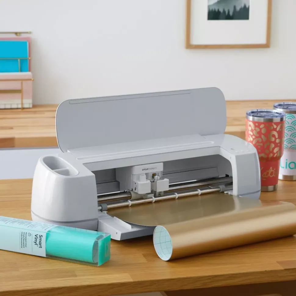 Vinilo Smart Permanente Rojo Cricut Maker 3/Explore 3 33x90cm