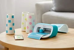 Vinilo Smart Permanente Shimmer Negro Cricut Joy 13x120cm