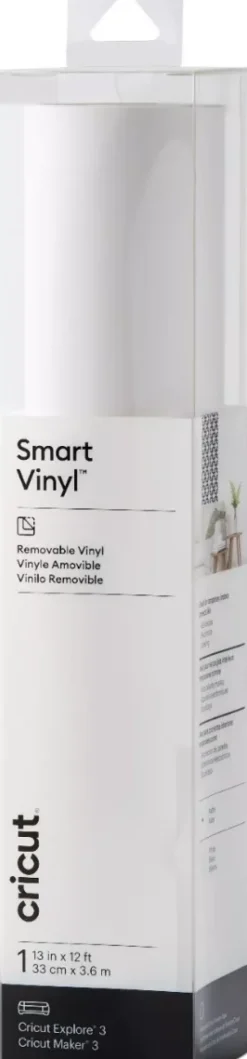 Vinilo Smart Removible Blanco Cricut Maker 3/Explore 3 33x360cm