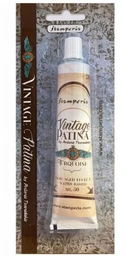 Vintage Pátina Turquesa Stamperia 50ml