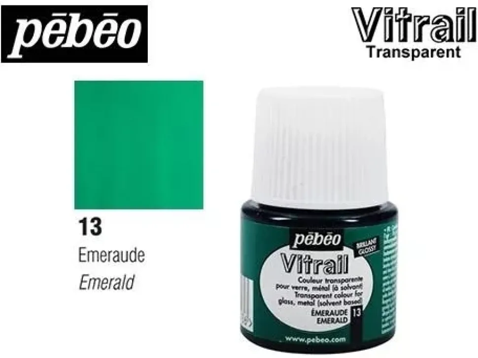 Vitrail pintura cristal y cerámica Pebeo 45ml