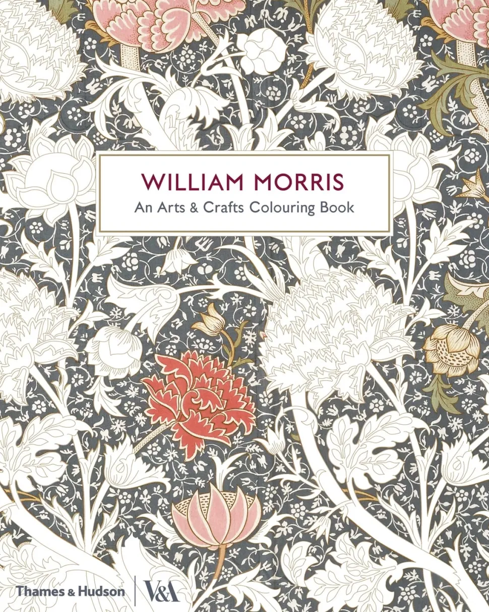 William Morris An Arts and Crafts Colouring Book
