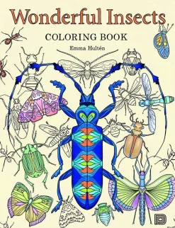 Wonderful Insects Coloring Book