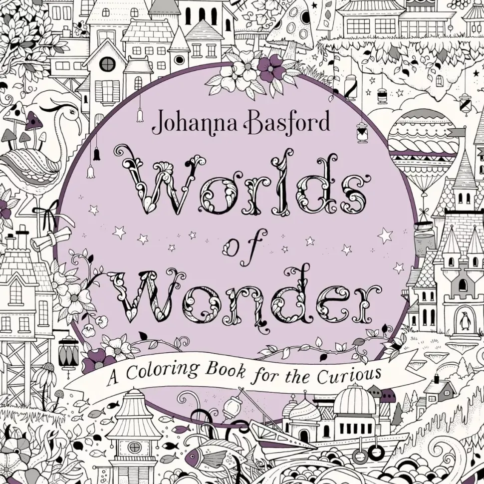 Worlds of wonder A colouring Book for the Curious