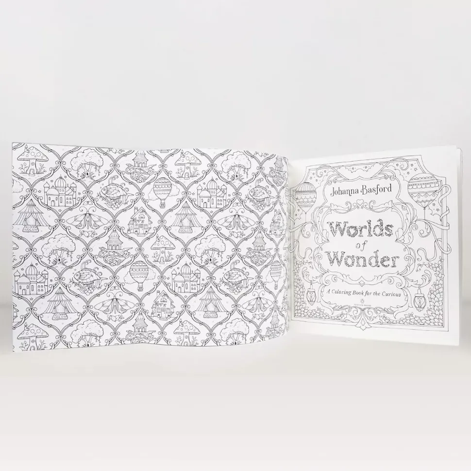 Worlds of wonder A colouring Book for the Curious